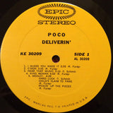 Poco (3) : Deliverin' (LP, Album, Yel)