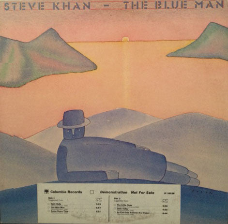 Steve Khan : The Blue Man (LP, Album, Promo, Pit)