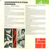 Various : Demonstration Record (LP, Comp, Promo)