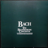 Johann Sebastian Bach - Henryk Szeryng, Jean-Pierre Rampal, Heinz Holliger, Carl Pini • Michala Petri, Elisabeth Selin, George Malcolm, André Bernard, The Academy Of St. Martin-in-the-Fields, Sir Neville Marriner : The Brandenburg Concertos (2xLP, RE + Box)