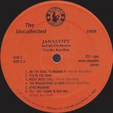 Jan Savitt And His Top Hatters : The Uncollected Jan Savitt And His Top Hatters 1939 (LP, Album)