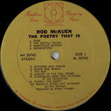 Rod Mckuen : The Poetry That Is (LP, Album)