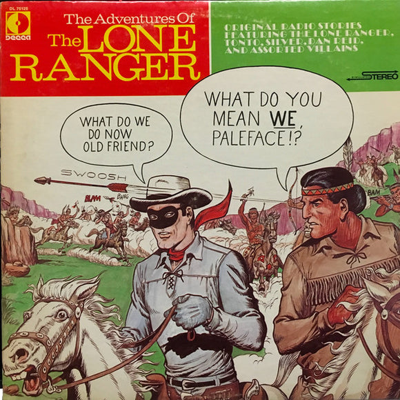 George W. Trendle : The Adventures Of The Lone Ranger (LP, Album, RE)