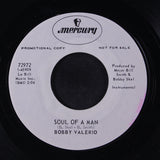 Bobby Valerio : Statue Of A Fool / Soul Of A Man (7", Single, Promo)