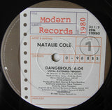 Natalie Cole : Dangerous (Extended Dance Remix) (12", Single, SRC)