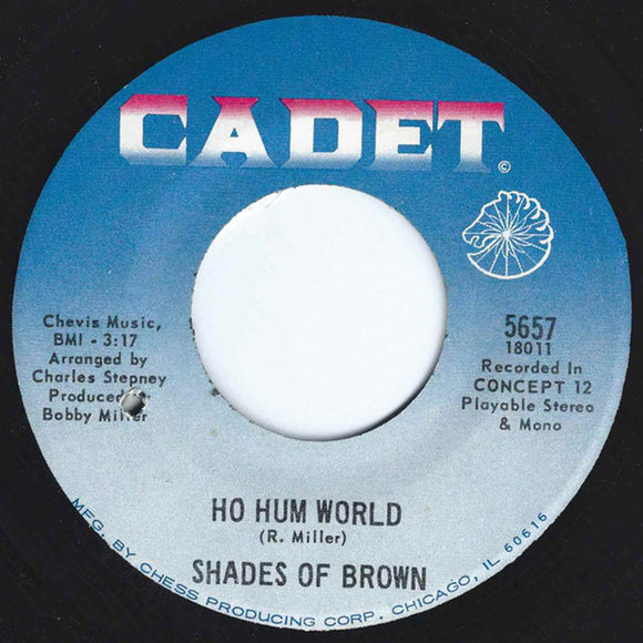 Shades Of Brown : Ho Hum World / Little Girl (7