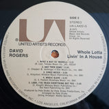 David Rogers (7) : Whole Lotta Livin' In A House (LP, Album)