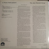 The Jack Walrath Group : A Plea For Sanity (LP, Album)