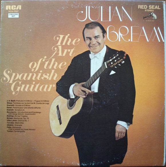 Julian Bream : The Art Of The Spanish Guitar (2xLP, Comp)