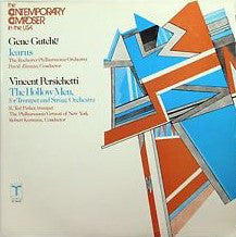 Gene Gutchë / Vincent Persichetti : Icarus / The Hollow Men, For Trumpet And String Orchestra (LP, Album)