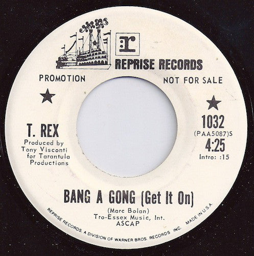 T. Rex : Bang A Gong (Get It On) / Raw Ramp (7