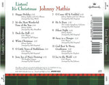 Johnny Mathis Featuring CeCe Winans And The London Symphony Orchestra : Listen! It's Christmas (CD, Album)