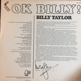 Billy Taylor : David Frost Presents OK Billy (LP)