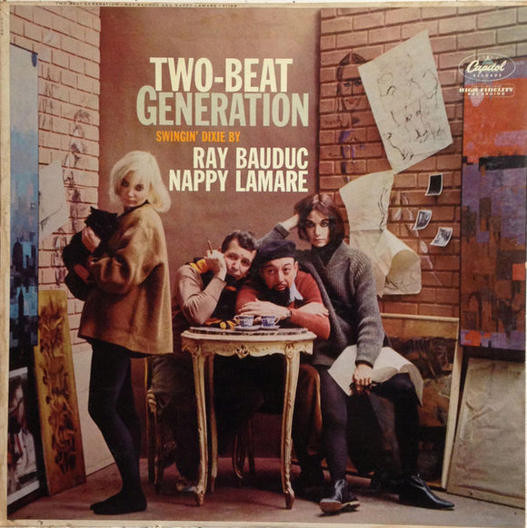 Ray Bauduc, Nappy LaMare : Two-Beat Generation (LP, Mono)