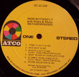 Iron Butterfly With Pinera* & Rhino* : Metamorphosis (LP, Album, Mon)