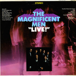 The Magnificent Men : The Magnificent Men "Live!" (LP)