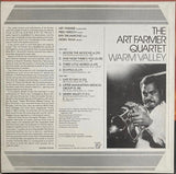 Art Farmer Quartet : Warm Valley (LP, Album)