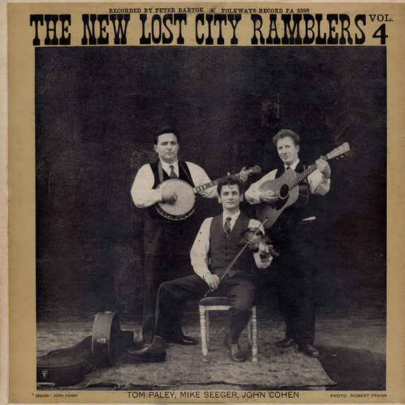 The New Lost City Ramblers : Vol. 4 (LP, Album)