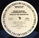 Frank Marino & Mahogany Rush : Tales Of The Unexpected (LP, Album, Promo)