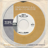 Billy J. Kramer & The Dakotas : Trains And Boats And Planes / That's The Way I Feel (7", Single, Promo)