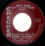 Fontella Bass & Bobby McClure With Oliver Sain / Oliver Sain : Don't Mess Up A Good Thing / Jerk Loose (7", Single)