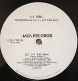 B.B. King : Lay Another Log On The Fire (12", Promo)