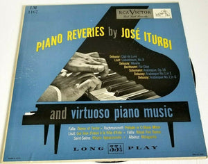 José Iturbi : Piano Reveries (LP, Album, Mono)