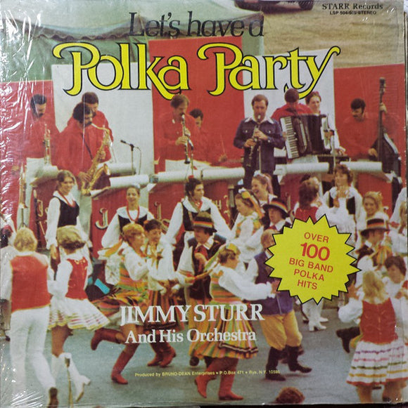 Jimmy Sturr And His Orchestra : Let's Have A Polka Party (2xLP)