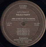 Jimmy Sturr And His Orchestra : Let's Have A Polka Party (2xLP)