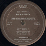 Jimmy Sturr And His Orchestra : Let's Have A Polka Party (2xLP)