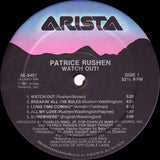 Patrice Rushen : Watch Out! (LP, Album, Hau)