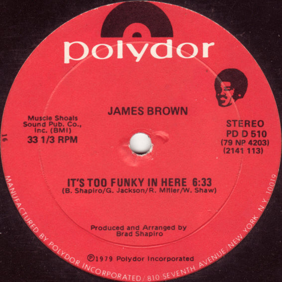 James Brown : It's Too Funky In Here (12