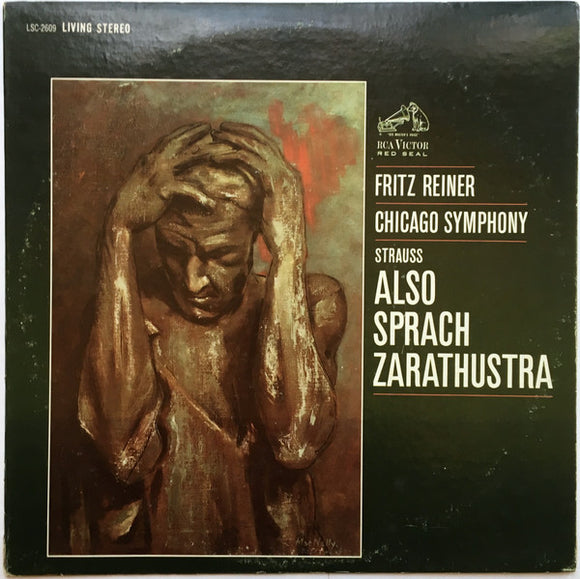 Fritz Reiner, The Chicago Symphony Orchestra, Richard Strauss : Also Sprach Zarathustra (LP, Album, RP)