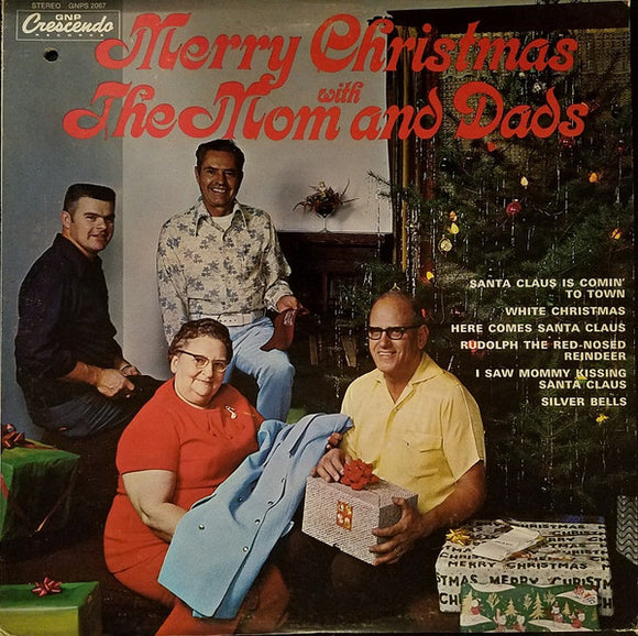 The Mom And Dads : Merry Christmas With The Mom And Dads (LP, Album)