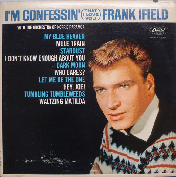 Frank Ifield : I'm Confessin' (That I Love You) (LP, Album, Mono)