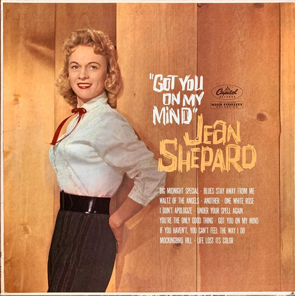 Jean Shepard : Got You On My Mind (LP, Album, Mono)