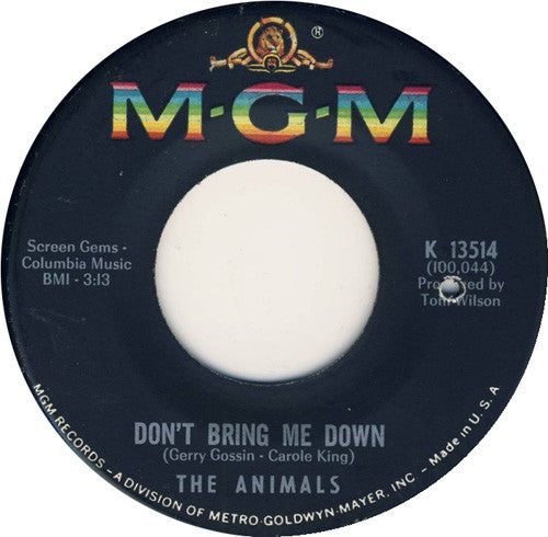 The Animals : Don't Bring Me Down (7