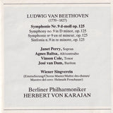 Ludwig Van Beethoven - Herbert Von Karajan - Berliner Philharmoniker : Symphonie No. 9 (CD, Album)