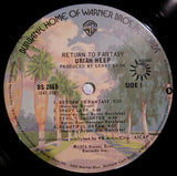 Uriah Heep : Return To Fantasy (LP, Album, Gat)