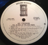 Jay Ferguson : All Alone In The End Zone (LP, Album, Promo)