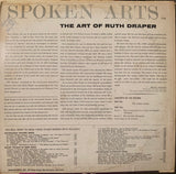 Ruth Draper : The Art Of Ruth Draper - Vol. I (LP, Album)