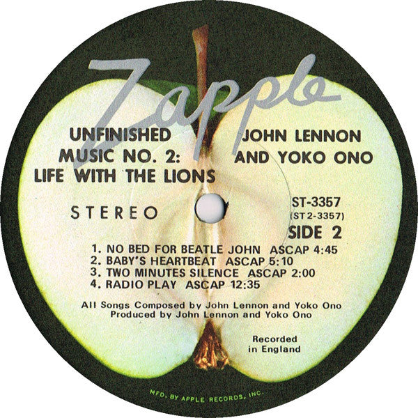 Buy John Lennon & Yoko Ono : Unfinished Music No. 2: Life With The