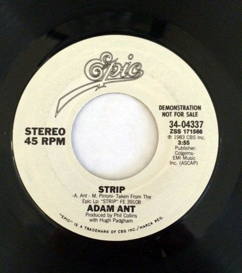 Adam Ant : Strip (7