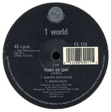 1 World : Down On Love (12")