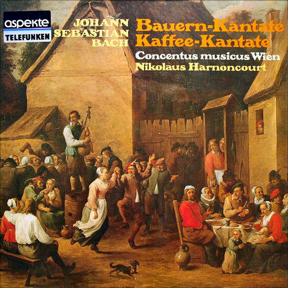 Johann Sebastian Bach - Concentus Musicus Wien, Nikolaus Harnoncourt : Bauern-Kantate, Kaffee-Kantate (LP, RE, Gat)