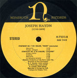 Joseph Haydn, Karl Ristenpart Conducting The Kammerorchester Des Saarländischen Rundfunks, Saarbrücken : Symphony No. 6 "Morning" / Symphony No. 7 "Noon" / Symphony No. 8 "Evening" (LP, Album)