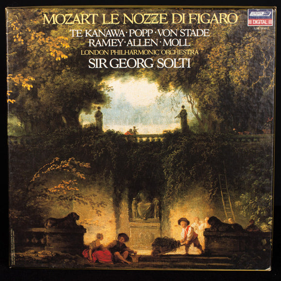 Mozart* - Sir Georg Solti*, London Philharmonic Orchestra : Le Nozze Di Figaro (4xLP, Album + Box)
