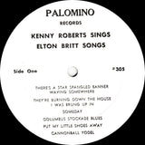 Kenny Roberts (2) : A Tribute To Elton Britt (LP, Album)