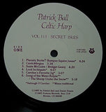 Patrick Ball : Celtic Harp Volume III (Secret Isles) (LP, Album)