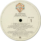 Al Jarreau : Breakin' Away (LP, Album, Jac)